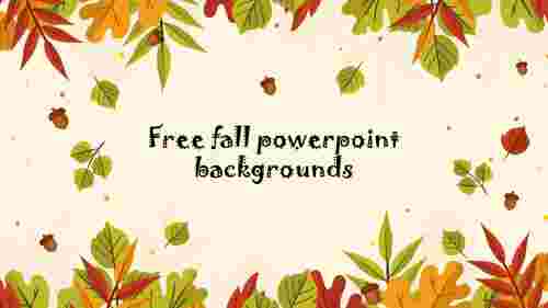 Free fall powerpoint backgrounds